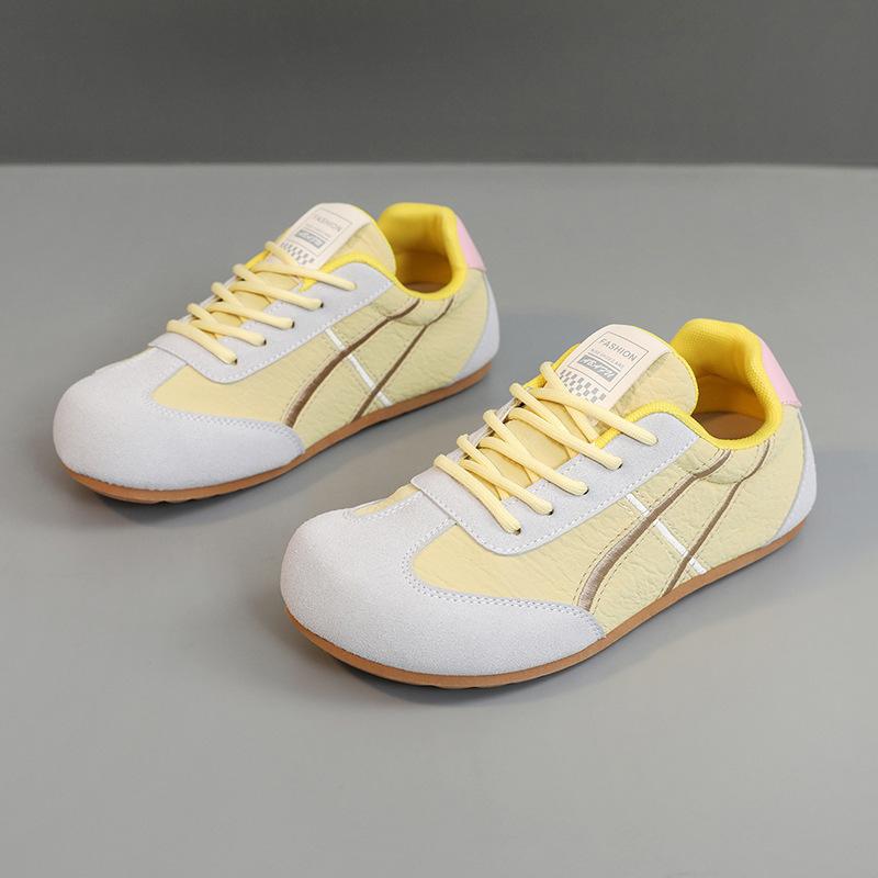 Summer shoes casual women s shoes fashion soft-soled student shoes Para shoes women s breathable and comfortable travel shoes 36 жёлтый 2269₽