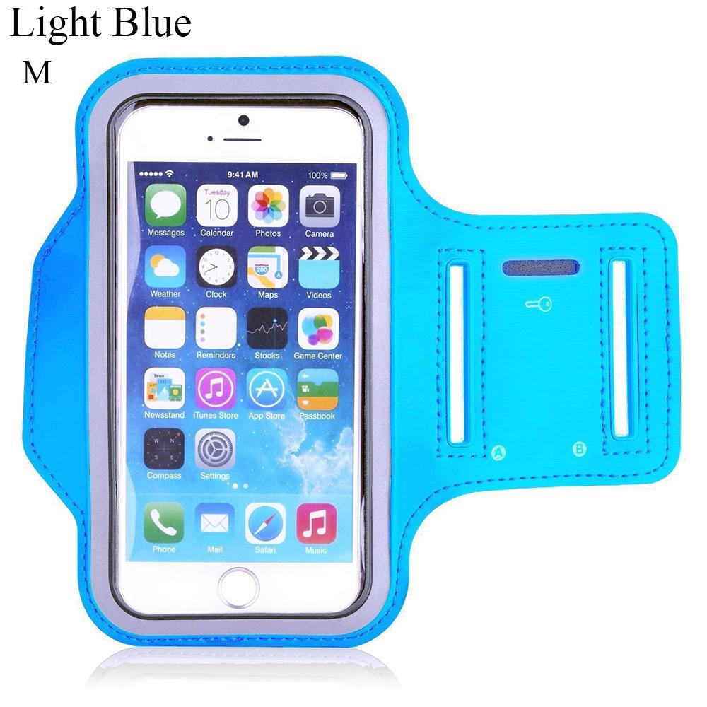 4-6.5 Inch Running Bags Men Women Armbands Touch Screen Cell Phone Arms Band Phone Case Sports Accessories Smartphone
