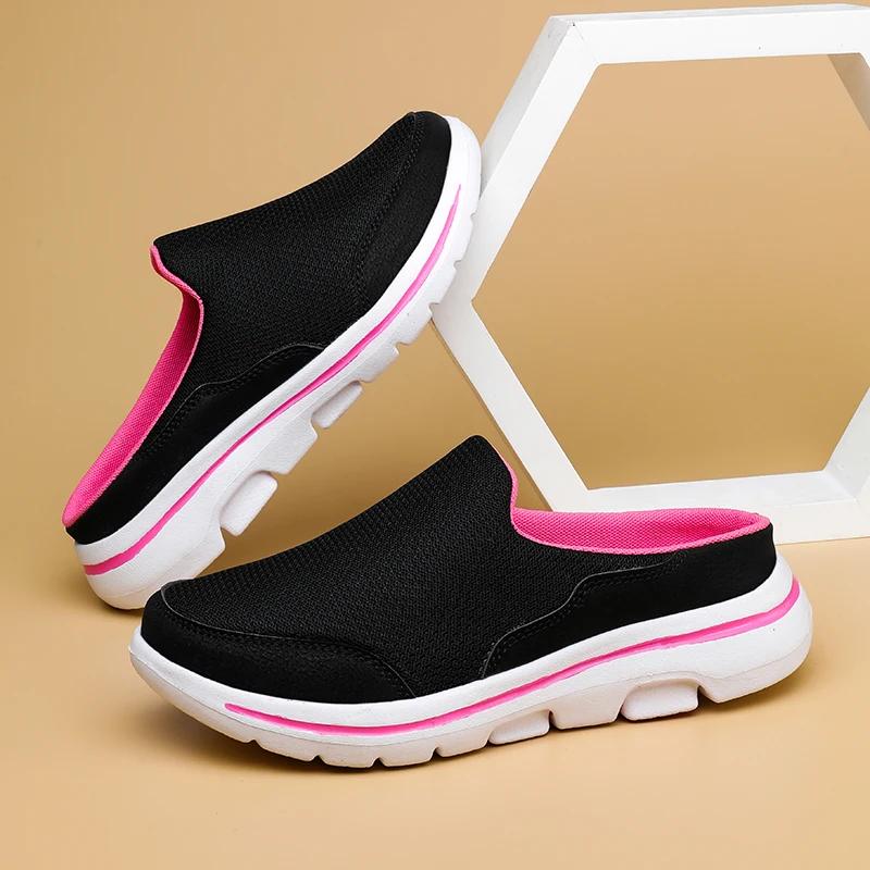Fashion 2025 Men Slippers Summer Breathable Home Indoor Slippers Men Thick Bottom Slides Fashion Couple Walking Shoes Chanclas Hombre