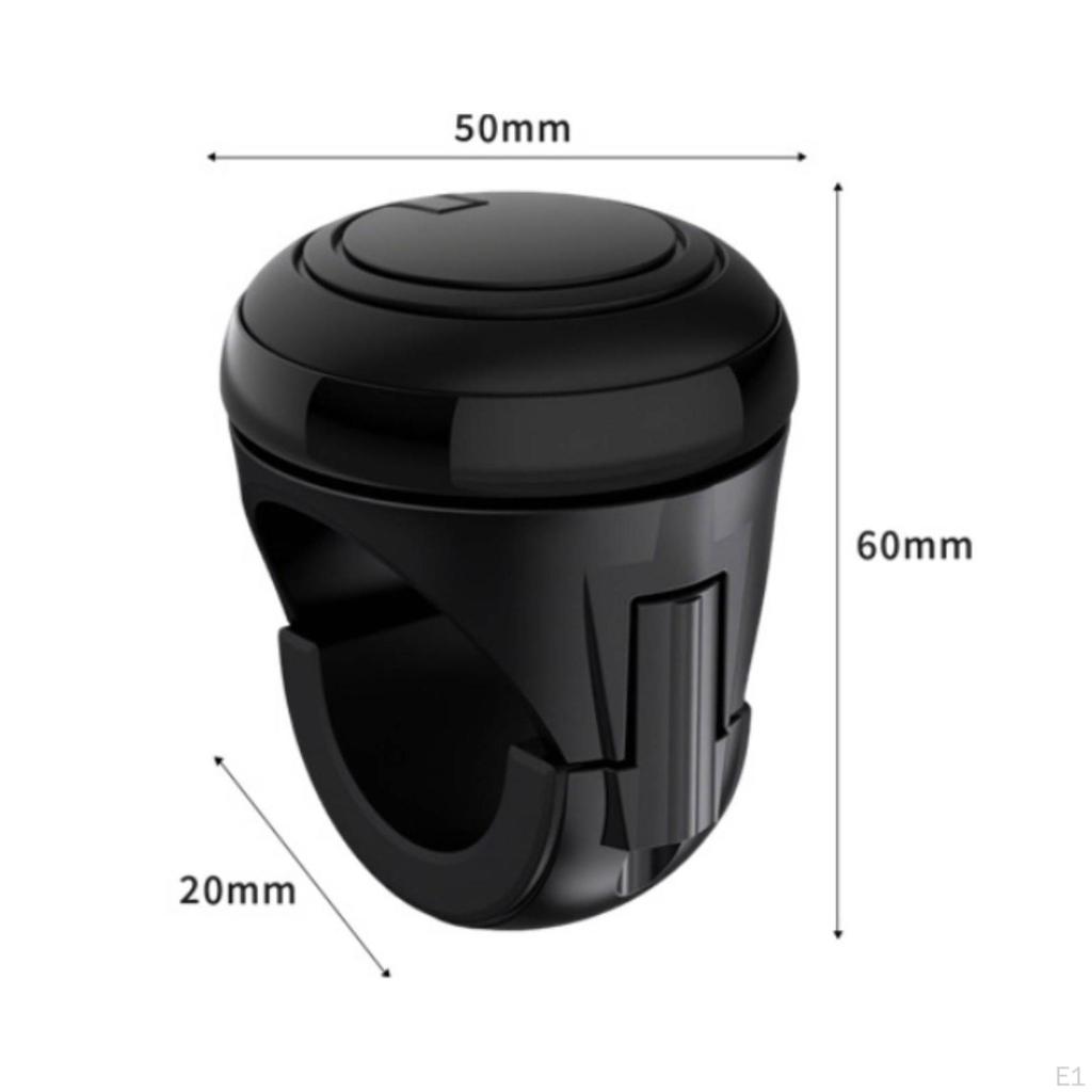 Steering Wheel Rotator Knob Metal Ball Bearing 360Degree Rotation