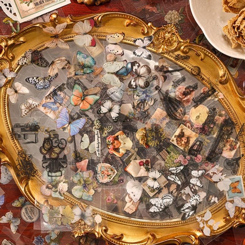 100 Stück/Set Selbstklebende Aufkleber Cartoon-Aufkleber PVC-Aufkleber Hübsche Aufkleber Ästhetische Aufkleber für Scrapbooking