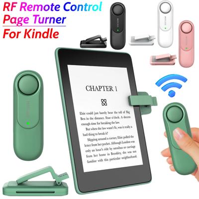 RF Remote Control Page Turner Camera Video Record Remote Clicker Page Turner for Kindle Paperwhite Oasis Kobo EReaders