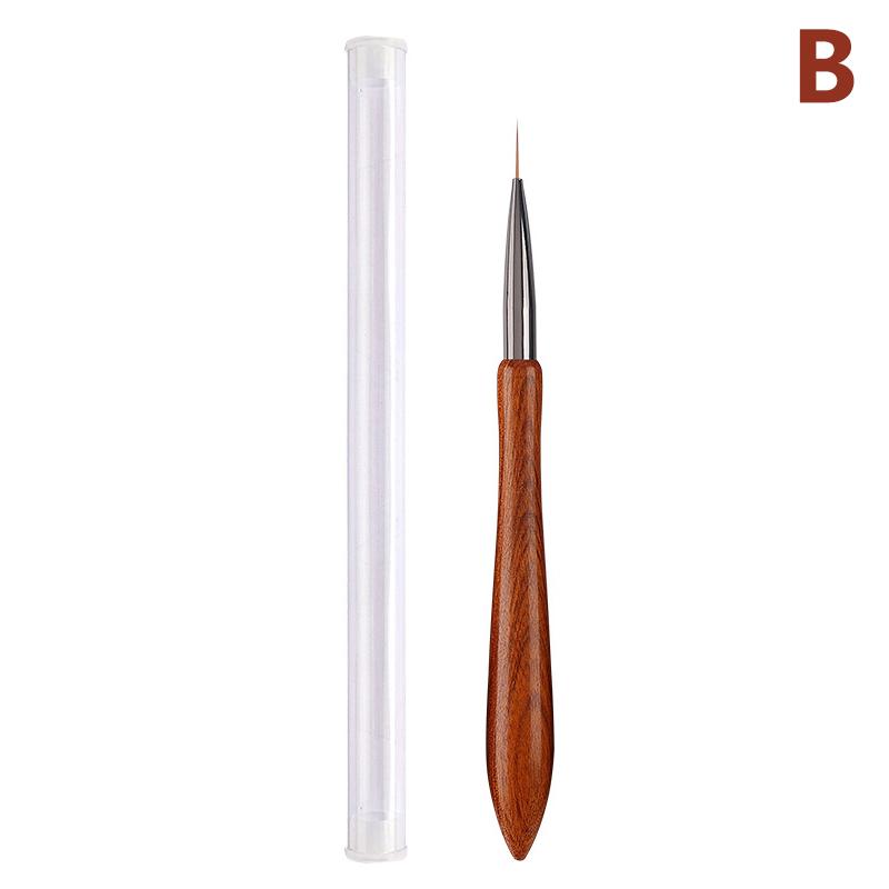 1Pcs Uv Gel Nail Brush Diy Painting Pen Manicure Acrylic Drawing Brush For Nail Art Design Nails Tip Display Painting Tool
