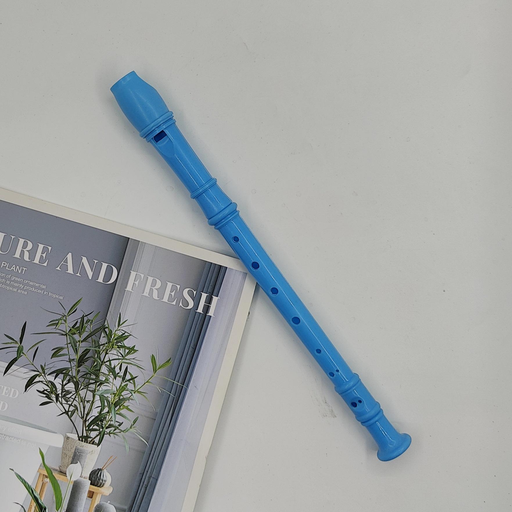 

Многоцветная 6-дырочная флейта и 8-дырочная пластиковая блок-флейта для музыкального образования детей