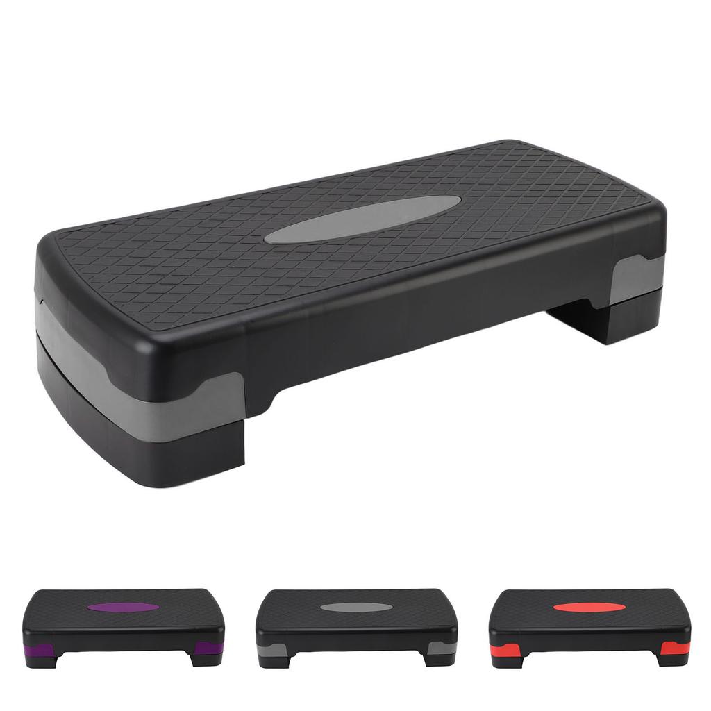 Exercise Step Platform ABS Adjustable Height Exercise Stepper for Aerobic Workout