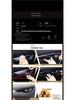 QX50 Carbon Fiber Interior Trim: Gear Shift Knob, Navigation, Car Door, Peach Wood. Suitable for 2015 Models.
