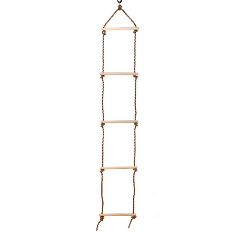 Children's Outdoor Wooden Climbing and Swing Toy - Five-Speed Amusement Equipment