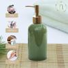 Ceramic Liquid Soap Dispenser for Bathroom (420 Ml) - Handwash Dispneser Bottle with Pump for Kitchen - Liquid Soap Dispenser for Wash Basin