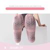 1/3P Sports Socks Yoga Cotton Mid-tube Bottom Professional Silicone Indoor Fitness Barre Socks Gym Dance Pilates Non Slip Socks