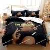 Megan The Stalion Bettwäsche-Set Einzelbett Doppelbett Druck Mit Kissenbezug Bett Weiche Bettdecke Weiche Einzel-Doppel-Queen Super King-Size Abmessungen Abmessungen