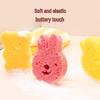 Ally Cartoon Bear Bath & Face Sponges