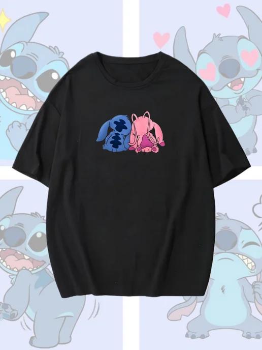 Women’s T-shirt with Lilo & Stitch print 2XL