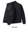 Men's Autumn/Winter Teddy Fleece Jacket - Stand Collar, Loose Fit, Thick, Warm Hoodie