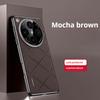 Fashion Leather Electroplated Hard PC Cover Case For OPPO Find X8 Pro X7 Ultra