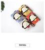 Three-Color Patchwork Mini Canvas Handbag for Women - Cute 6-Inch Phone Bag
