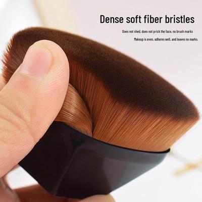 Nie. 55 Magický štetec na make-up bez šmúh - Nástroj na tekutý a púdrový make-up