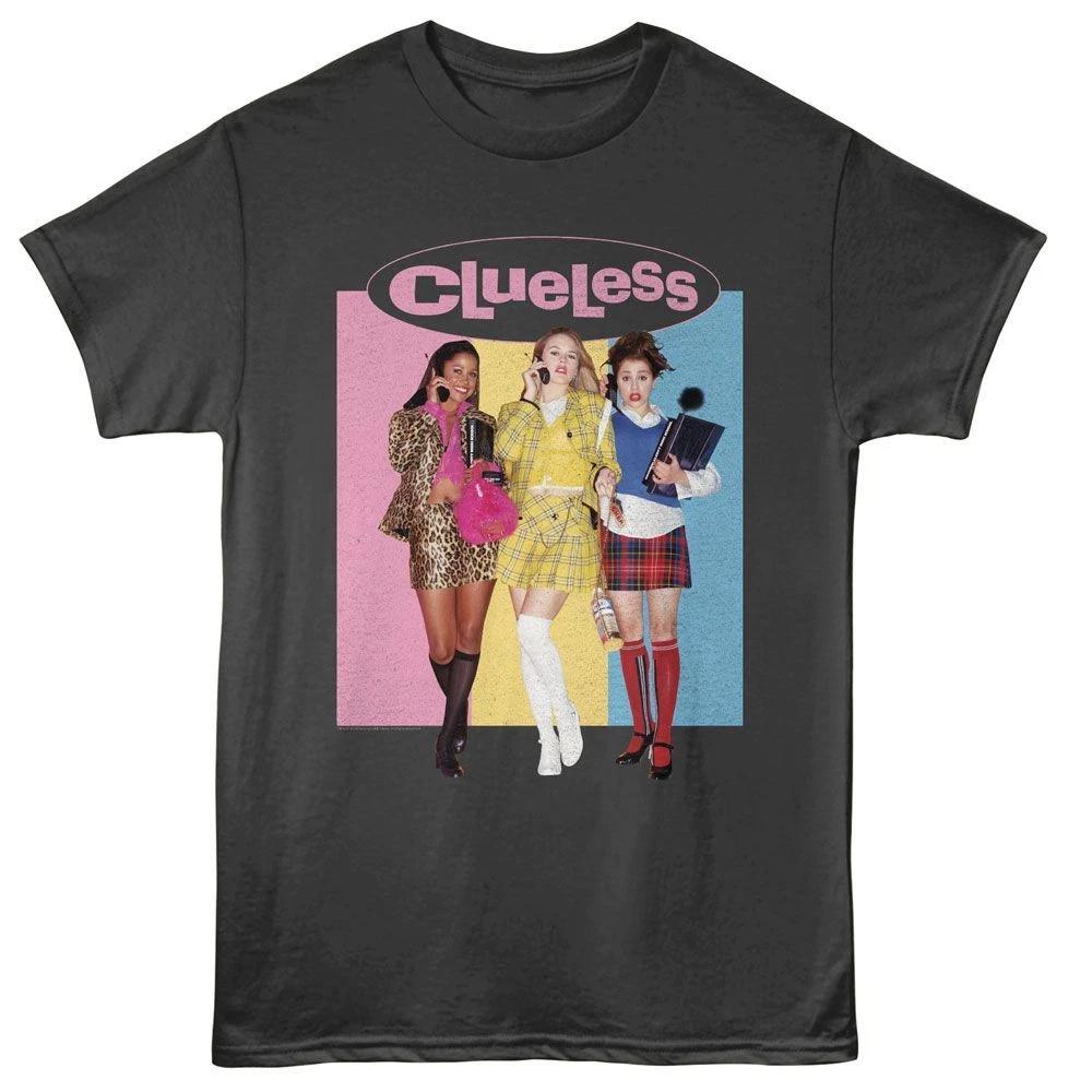 Clueless - 3 Block Color - American Classics - Smoke  Short Sleeve Children s T-shirt 160