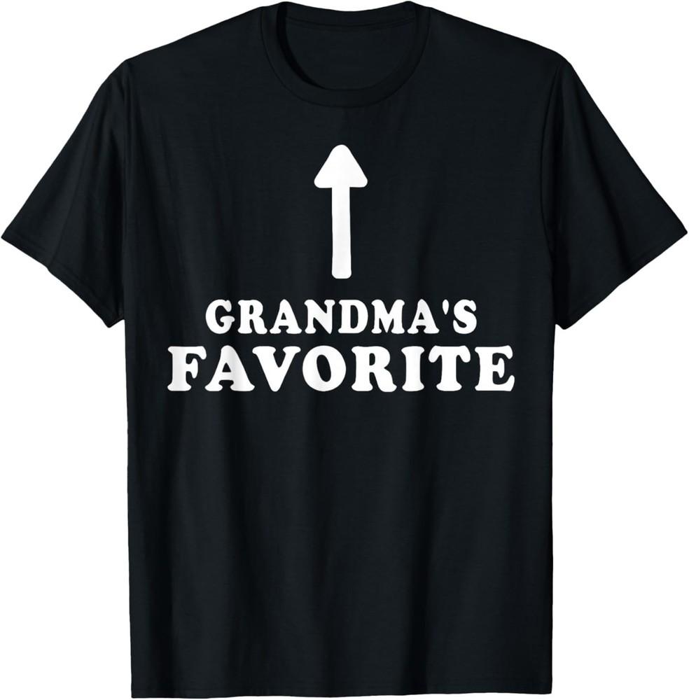 

Grandma s Favorite Arrow Grandson Granddaughter Family T-Shirt 2XL