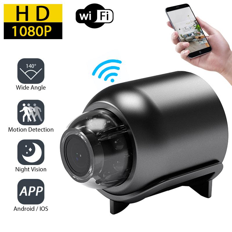 

HD 1080P Міні Wi-Fi камера спостереження Нічне бачення Виявлення руху Аудіо відеокамера Домашня відеокамера безпеки Монітор для дітей Only a Camera