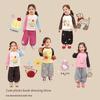 LUSON Baby Girl's Cartoon Raglan Long-Sleeve T-Shirt