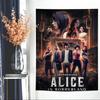 Hot TV Alice In Borderland Cartoon Tapestry Art Science Fiction Room Home Decor Wall Hanging Sheets