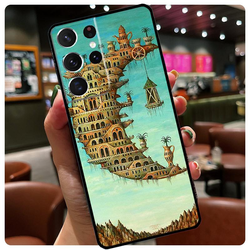 Salvador Dali Art Phone Case For Samsung Galaxy S23 Ultra S21 S22 S24 S25 Ultra S9 S10 Plus S24 S25 FE Cover