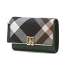 Green Check Dd Logo Leather Wallet Dcwa6e352e2