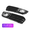 Pair of Fog Lamp Grill Left +Right Car Light Grille Cover 8KD807681 Fit for A4 B8 0912