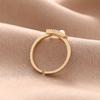 Fashionable temperament pearl index finger ring, personalized temperament open rings