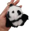 Animal Dolls Panda Furry KeyChain Imitation Mink Fur Mink Hair Keyrings  Bag Charm