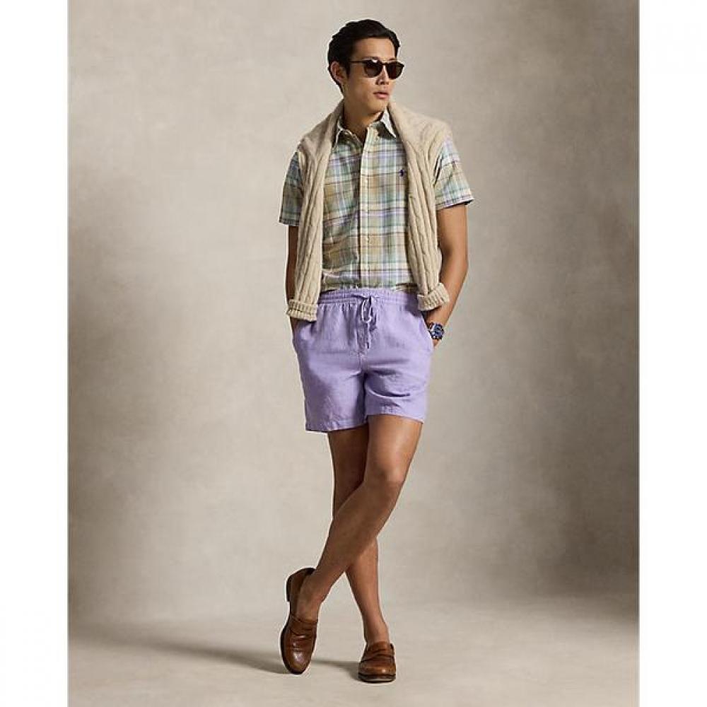Polo Ralph Lauren Men S 16.5cm claSSic Fit Linen Short mnpoSho14g20643500 XS