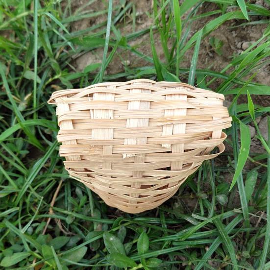 Reusable Bird Nest Natural Materials Great Pet Bamboo Breeding