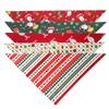 Pet Christmas Cotton Triangle Scarf Saliva Towel Pet Costume Accessories For Small Medium Large Dogs