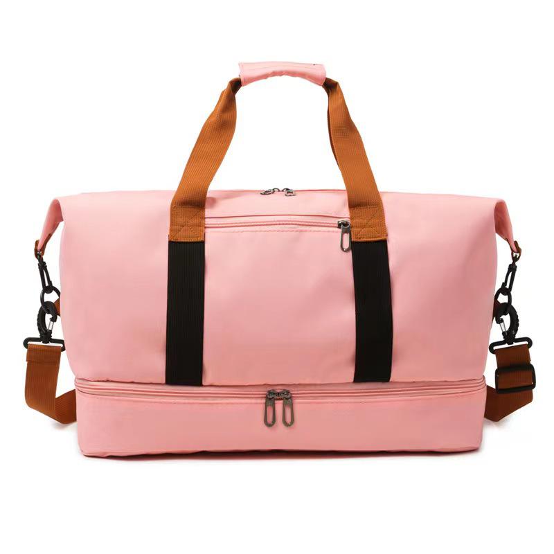 Water-Resistant Oxford Cross-Border Travel Bag with Shoe Compartment – Large Capacity Gym and Sports Handbag
