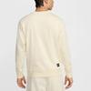Nike Paris Saint-Germain Club Soccer French Terry Soft Comfortable Breathable Crewneck Sweatshirt Men sweatshirt Coconut-Milk Midnight-Navy FZ8545-113