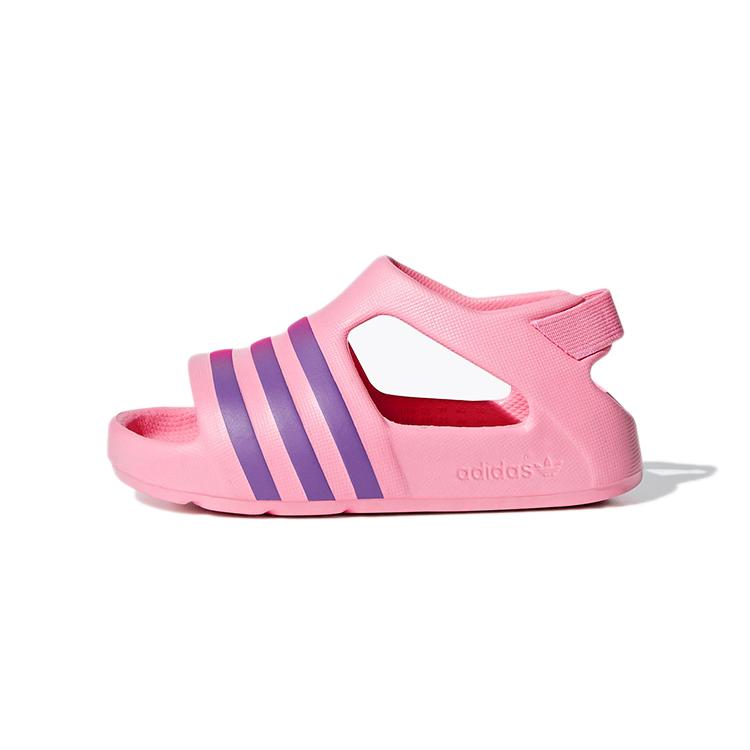 Adidas Originals ADILETTE Low top Toddler Shoes Pink Infant And Toddler CG6598 23