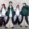 Girls' Trendy Street Style Jazz Performance Outfit - Spring/Autumn Practice Set
