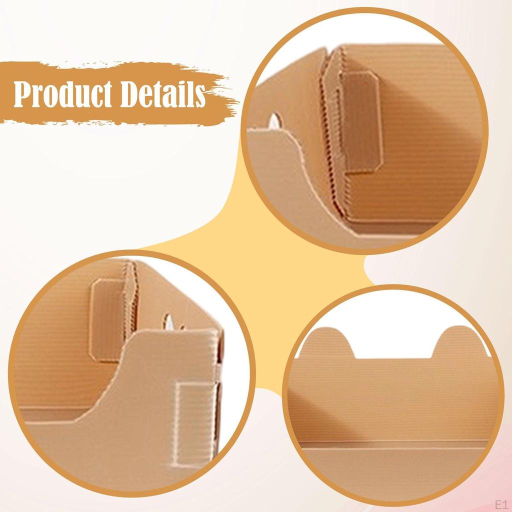 Cat Travel Toilet Adorable Large Capacity Supplies Funny Open Litter Pan Potty for Indoor