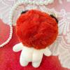 MANCOTTON 10cm Attributeless Plush Toy, Mahjong Panda, Red [Used]