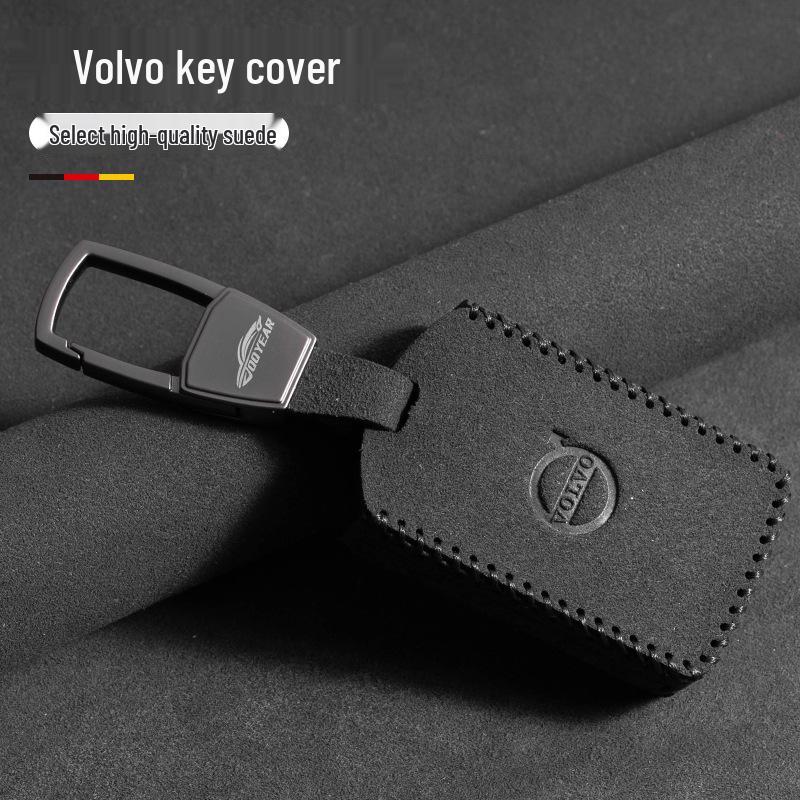 Volvo XC60/S90/XC40/XC90 Key Cover for Men & Women – Premium Case with Buckle & High-end Rope