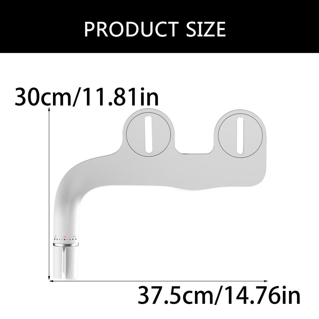 Dámská hygiena Bidetové nástavce na toaletu Pohodlná intimní péče Osobní hygiena Bidetová sprška Sada pro ženy