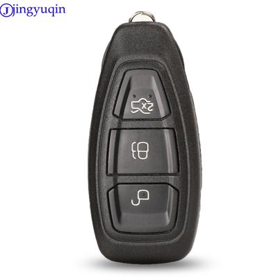Jingyuqin Carcaça de Chave de Carro Remota com 3 Botões Controle Remoto Para Ford/Mondeo/Fiesta/Focus/Titanium Chave Inteligente