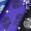 Trifong Paisley Bandana Purple Cotton 55cm x 55cm