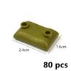 DIY Building Blocks Wall Figures Thicks Bricks 1+2 1x2 1x3 1x4  L Dots Educational Creative Toys 98283 15533 6020 For Children