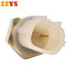 M10 10mm Motorcycle Single Water Tank Temperature Sensor Temperature Control Switch Assy Radiator Cooling Fan Thermo Sensor