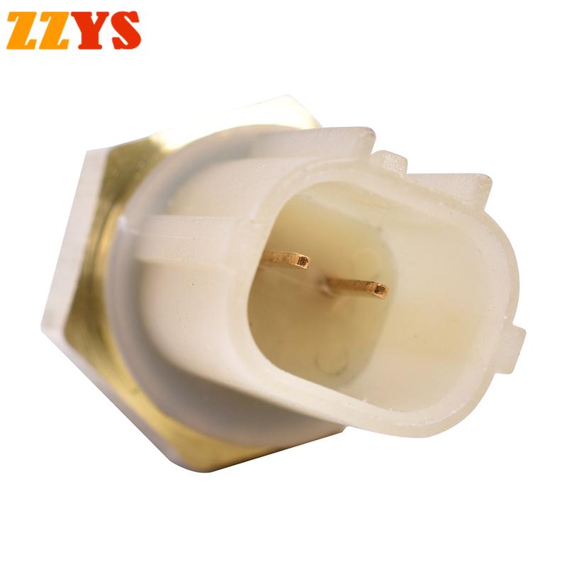 M10 10mm Motorcycle Single Water Tank Temperature Sensor Temperature Control Switch Assy Radiator Cooling Fan Thermo Sensor