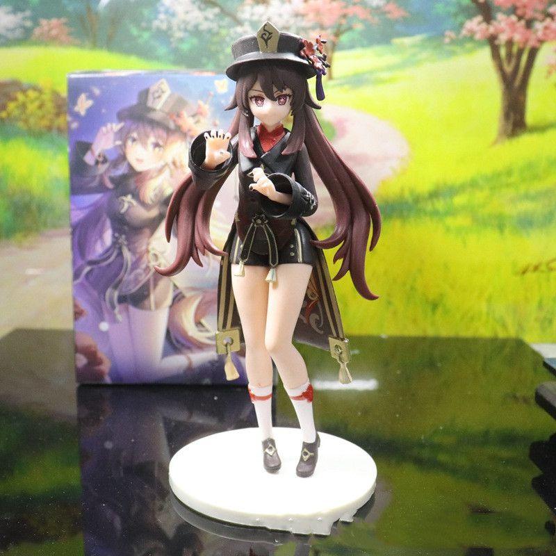 

Фигурка Импакт Геншин Ху Тао Авто Украшение для рабочего стола Коллекция Аксессуары Фанаты Catpaw,OPP