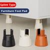 Stable Round Furniture Risers Splint-type Adjustable Furniture Foot Mats Anti-slip Furniture Foot Pad Kpop Idol Card