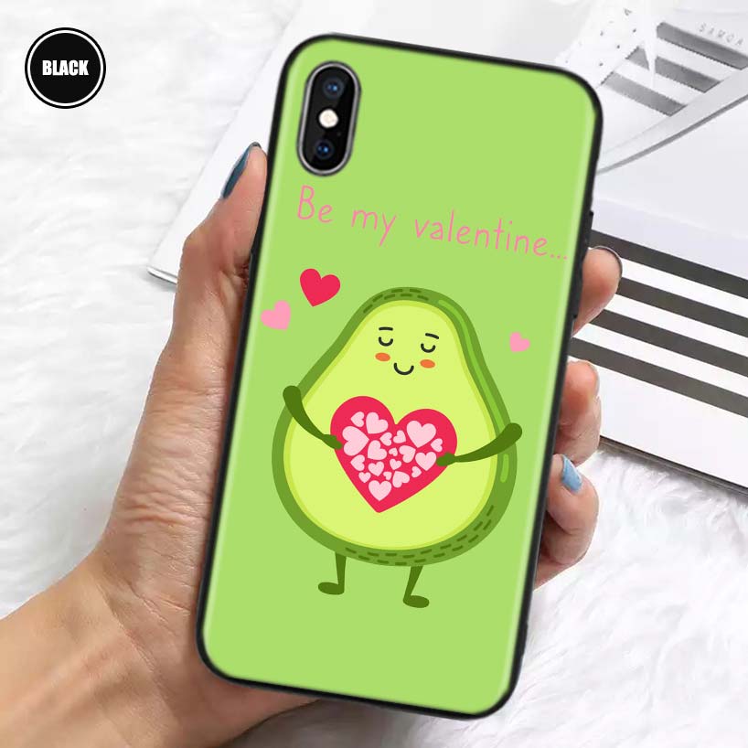 

Cute Cartoon Fruit Avocado Silicone Case Coque For iPhone 11 Pro Max 12 Mini 13 X XS XR 7 8 6 6S Plus 5 16E SE Phone Shell Cover iPhone 12 (12 Pro)