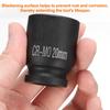 uxcell 2Pcs 4 Point Square Socket 1/2" Drive 20mm Metric
